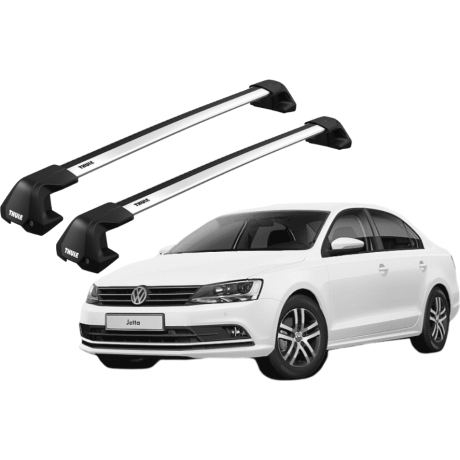 Barras THULE EDGE Flush para autos VOLKSWAGEN Jetta 2010 a 2018