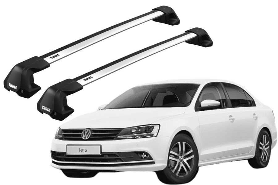Barras THULE EDGE Flush para autos VOLKSWAGEN Jetta 2010 a 2018