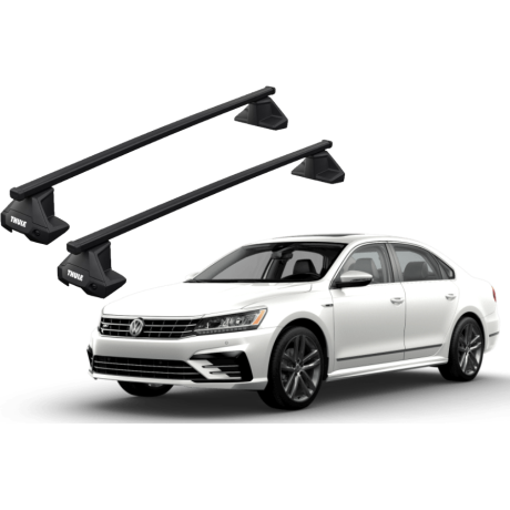 Barras THULE EVO SquareBar para autos VOLKSWAGEN Passat (B8) desde 2015