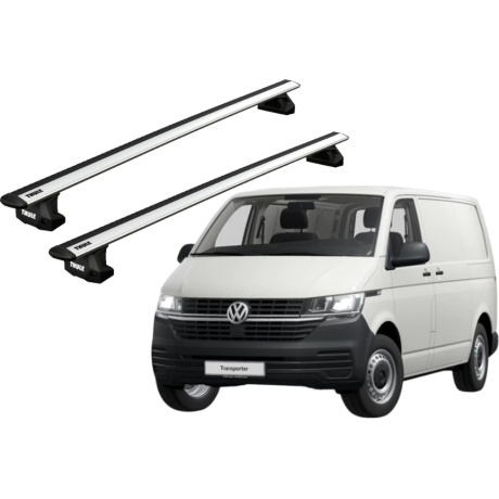 Barras THULE EVO WingBar para Van VOLKSWAGEN Transporter 2015 a 2021