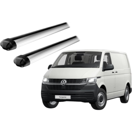 Barras THULE EVO AeroBar para Van VOLKSWAGEN Transporter 2015 a 2021 negro