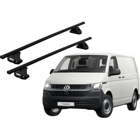 Barras THULE EVO SquareBar para camioneta VOLKSWAGEN Transporter desde 2015 - 2024
