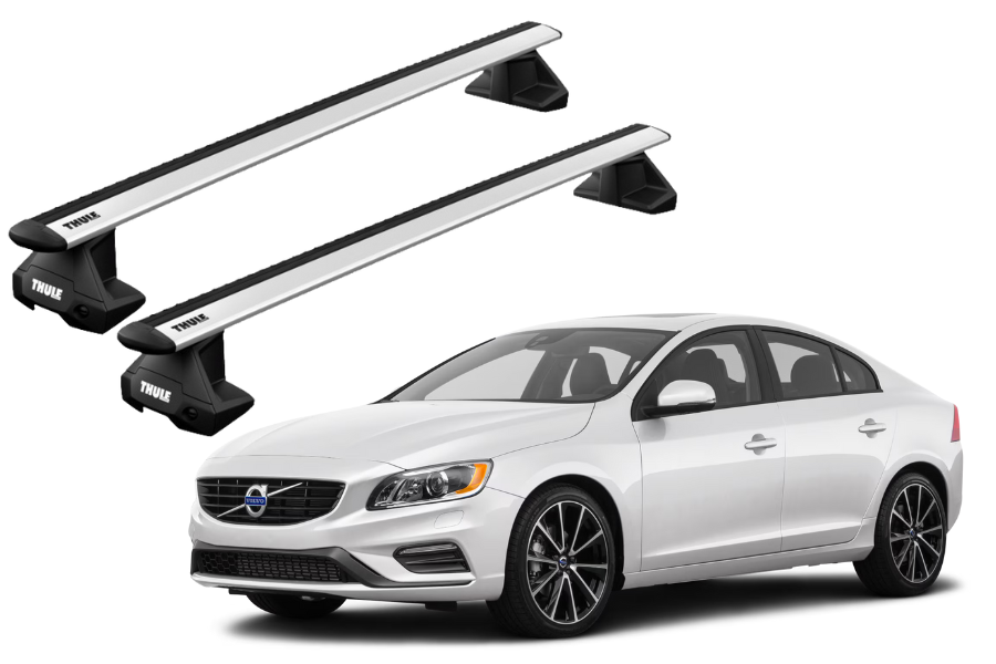 Barras THULE EVO WingBar para autos VOLVO S60 2010 a 2018