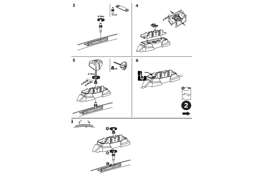 Kit De Anclaje Thule 187136