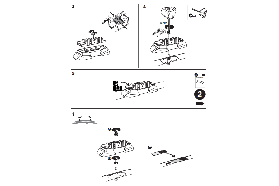 Kit De Anclaje Thule 187060