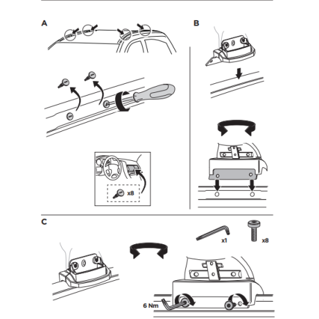 Kit De Anclaje Thule 184041