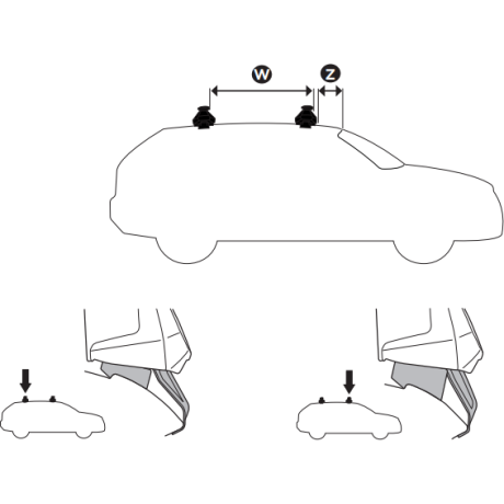 Kit De Anclaje Thule 145301