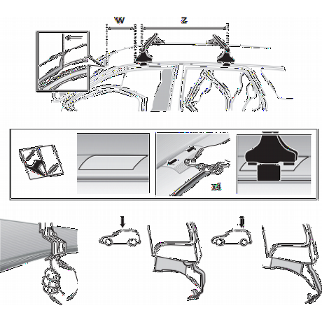 Kit De Anclaje Thule 141819