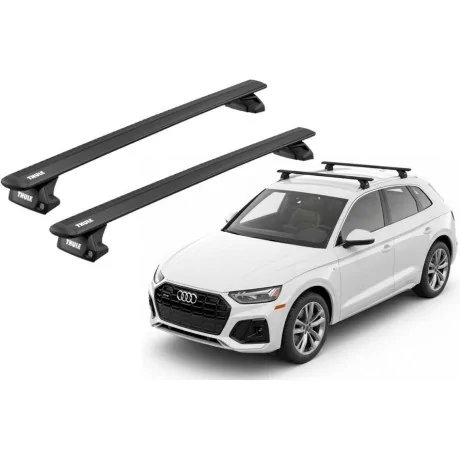 Barras THULE EVO WingBar para autos AUDI Q5 desde 2025 negro