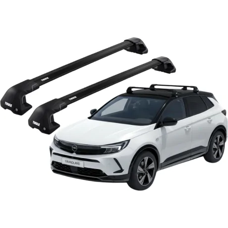 Barras THULE EDGE Flush para autos OPEL Grandland desde 2025- negro