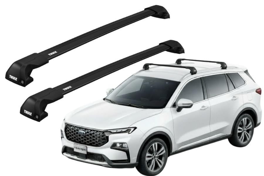 Barras THULE EDGE Flush para autos FORD Territory desde 2024- negro