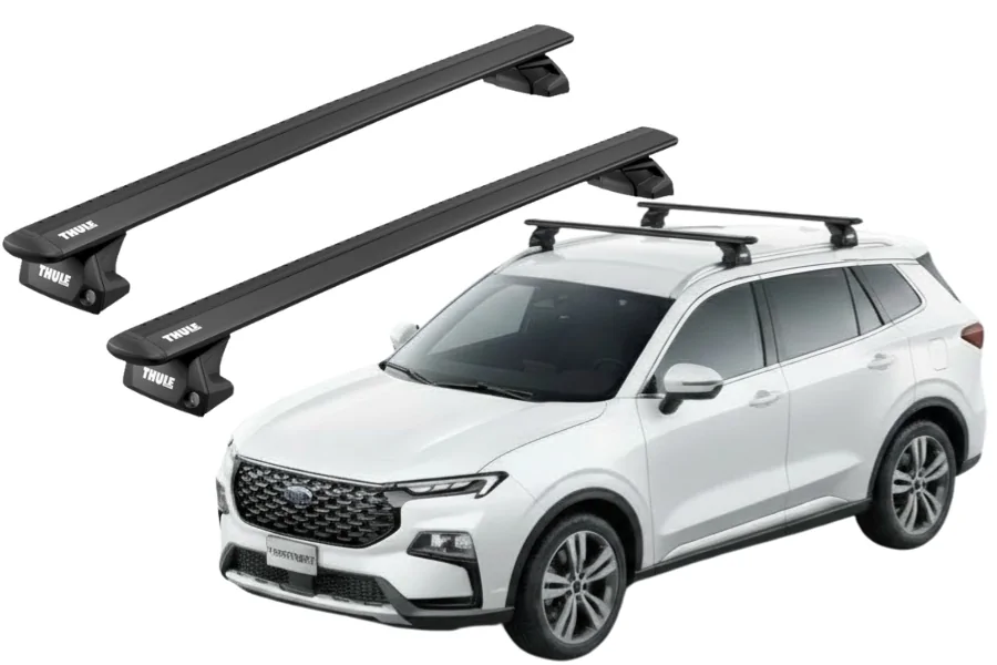 Barras THULE EVO WingBar para autos FORD Territory desde 2024 negro