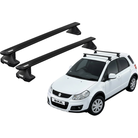 Barras Thule SUZUKI SX4 06-15 TN / WingBar EVO Black