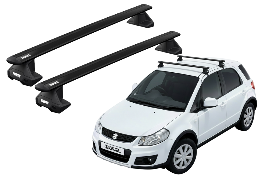 Barras Thule SUZUKI SX4 06-15 TN / WingBar EVO Black