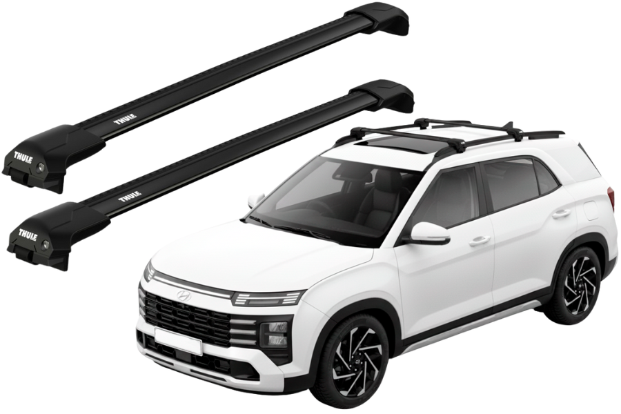 Barras Thule HYUNDAI Creta 24- RE / EDGE Flush BLACK
