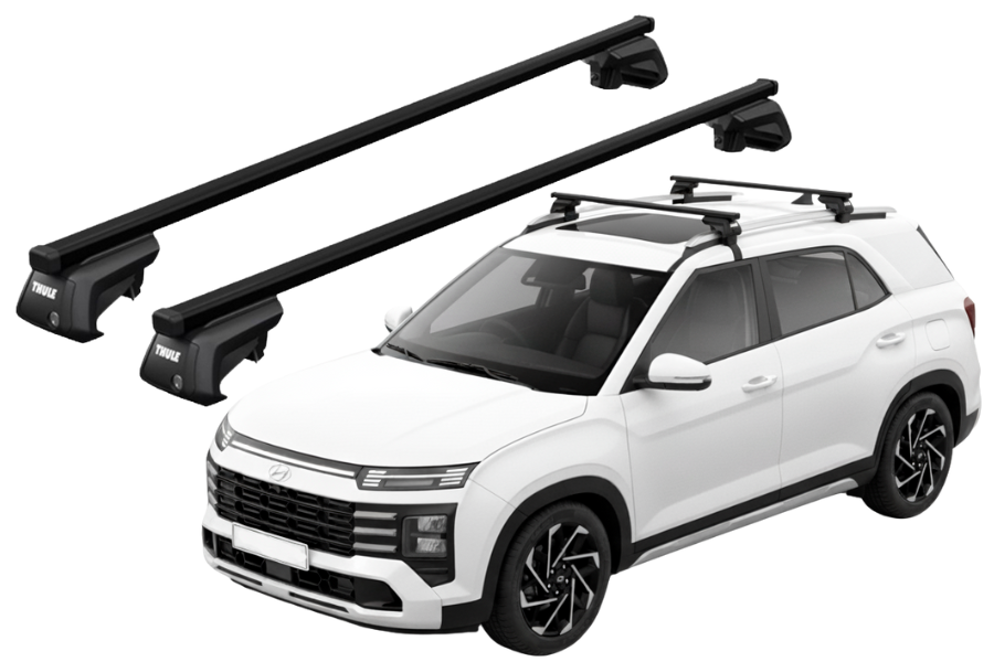 Barras Thule HYUNDAI Creta 24- RE / SquareBar EVO