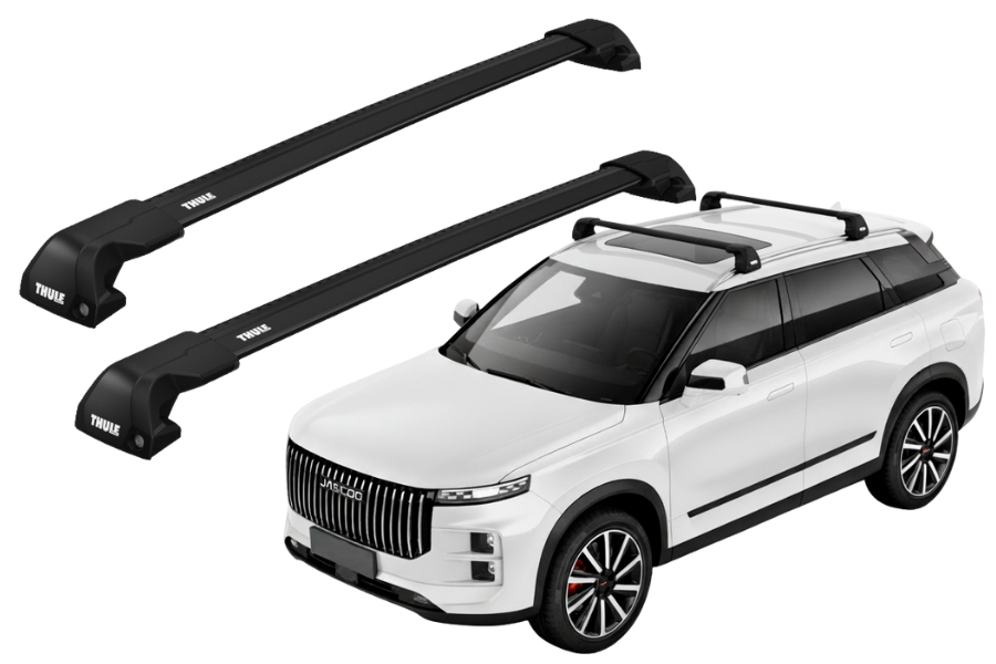 Barras THULE EDGE Flush para autos JAECOO J7 desde 2023 - negro