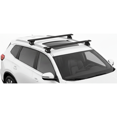 Barras THULE EVO WingBar para autos CHERY Tiggo 8 desde 2018 a 2024 negro