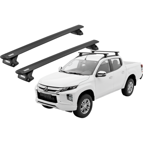 Barras THULE EVO WingBar para autos FORD Galaxy desde 2015-2023 negro