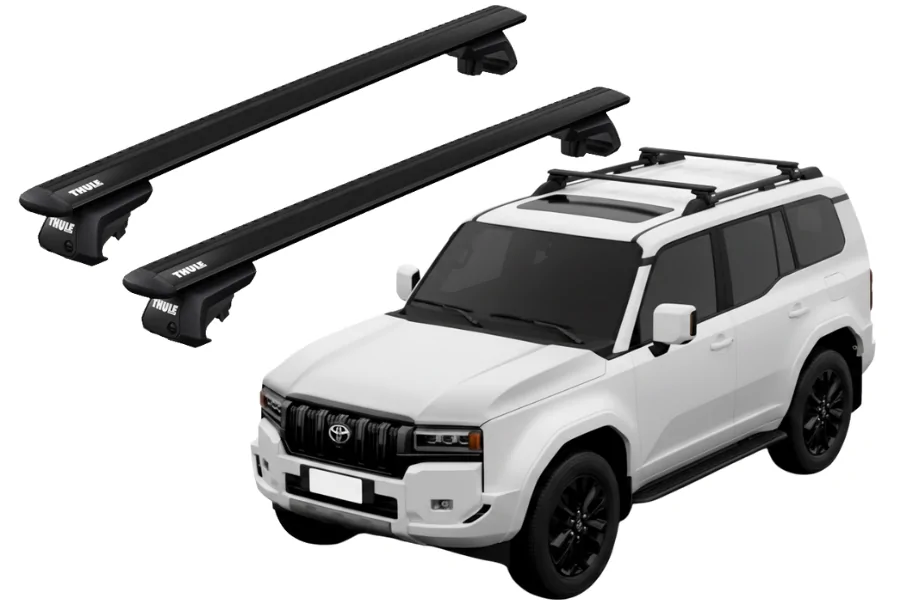 Barras Thule TOYOTA Land Cruiser Prado 24- RE / WingBar EVO BLACK