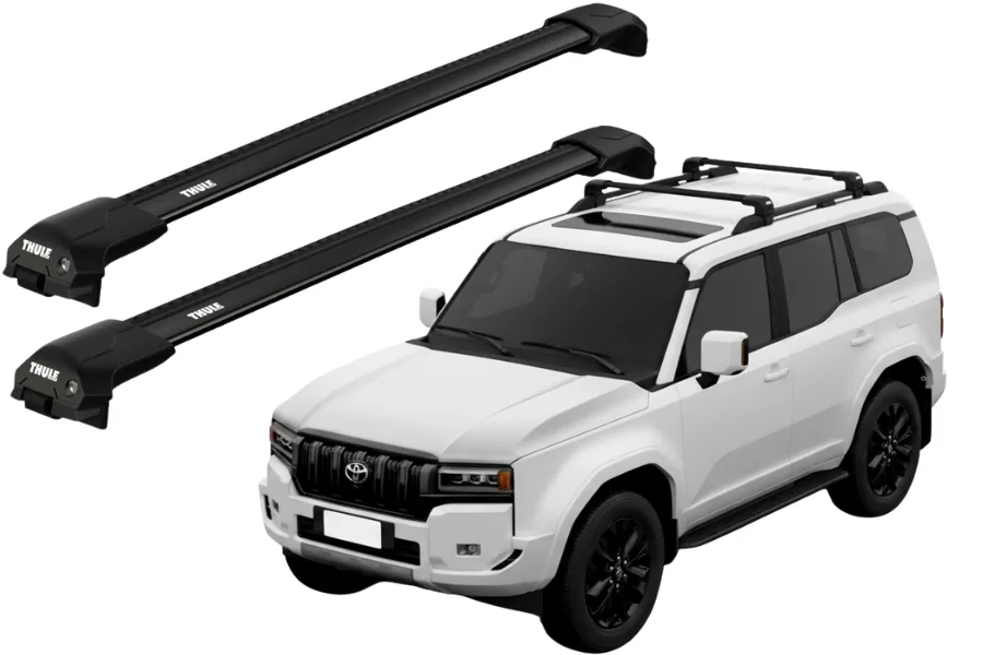 Barras Thule TOYOTA Land Cruiser Prado 24- RE / EDGE FLUSH BLACK