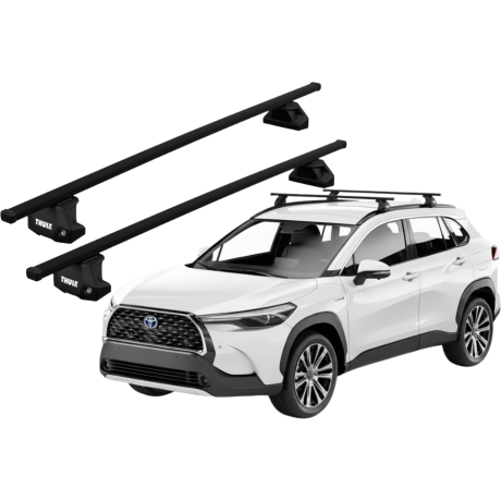 Barras Thule TOYOTA Corolla Cross 21- PF / SquareBar EVO