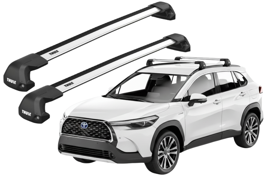 Barras Thule TOYOTA Corolla Cross 21- PF / EDGE Flush