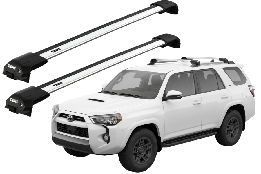 Barras THULE EDGE Flush para autos TOYOTA 4 Runner desde 1996 - 2024
