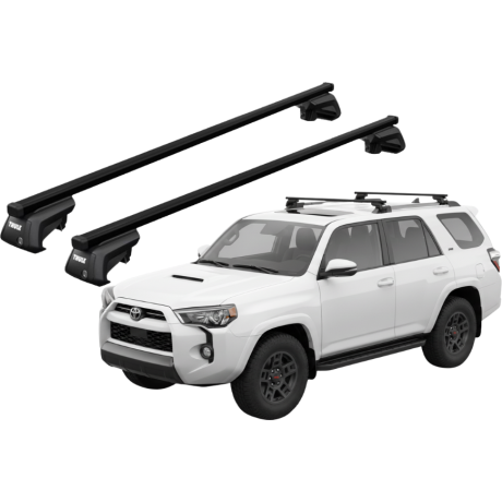 Barras THULE EVO SquareBar para autos TOYOTA 4 Runner desde 1996 - 2024
