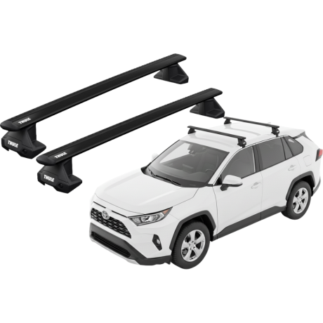 Barras THULE EVO WingBar para autos TOYOTA RAV 4 desde 2019 negro