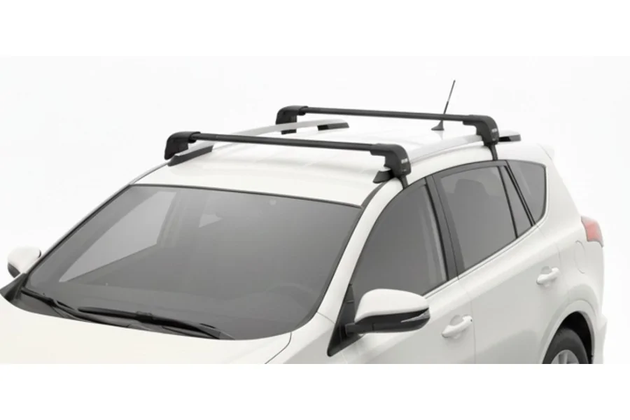 Barras THULE EDGE Flush para autos TOYOTA RAV 4 2016 a 2018 negro