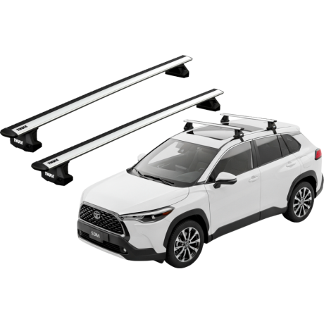 Barras THULE EVO WingBar para autos TOYOTA Corolla Cross desde 2021