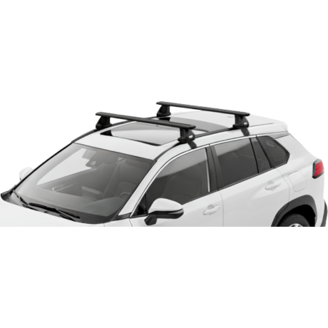 Barras THULE EVO WingBar para autos TOYOTA Corolla Cross desde 2021 negro
