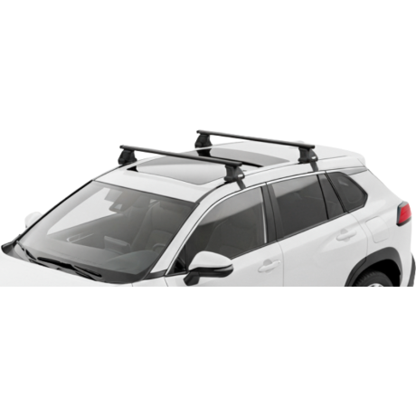 Barras THULE EVO SquareBar para autos TOYOTA Corolla Cross desde 2021