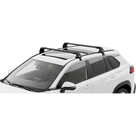 Barras THULE EDGE Flush para autos TOYOTA Corolla Cross desde 2021 negro