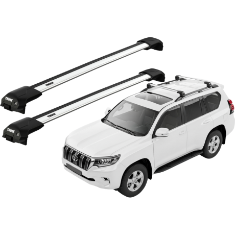 Barras THULE EDGE Flush para autos TOYOTA Land Cruiser Prado desde 2009 al 2023