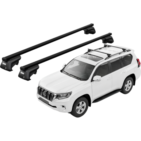 Barras THULE EVO SquareBar para autos TOYOTA Land Cruiser Prado desde 2009 al 2023