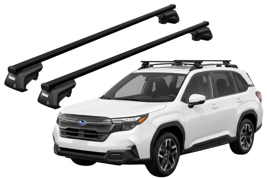 Barras THULE EVO SquareBar para autos SUBARU Forester desde 2025-