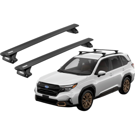Barras THULE EVO WingBar para autos SUBARU Forester 2025- negro