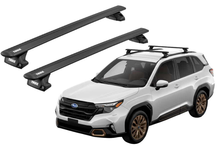 Barras THULE EVO WingBar para autos SUBARU Forester 2025- negro