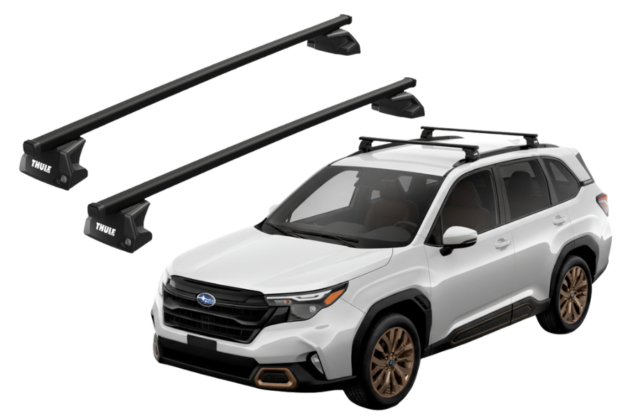 Barras THULE EVO SquareBar para autos SUBARU Forester2025-
