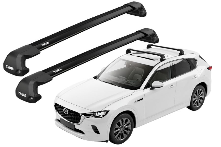 Barras THULE EDGE Flush para autos MAZDA CX-60 desde 2022 negro