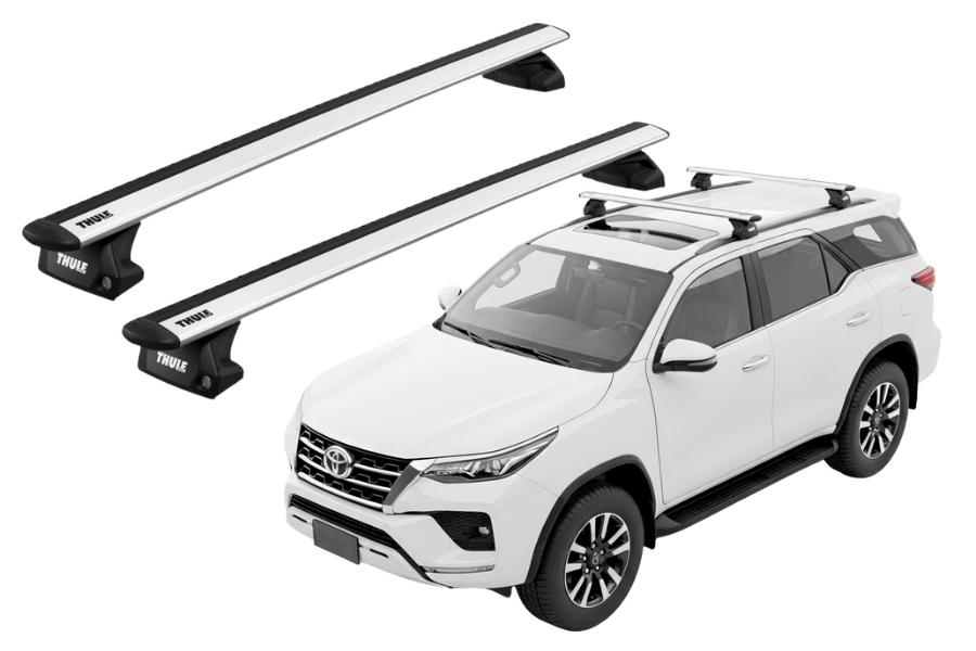 Barras THULE EVO WingBar para autos TOYOTA Fortuner desde 2016