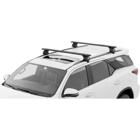 Barras THULE EVO WingBar para autos TOYOTA Fortuner desde 2016 negro