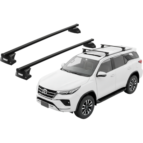Barras THULE EVO SquareBar para autos TOYOTA Fortuner desde 2016