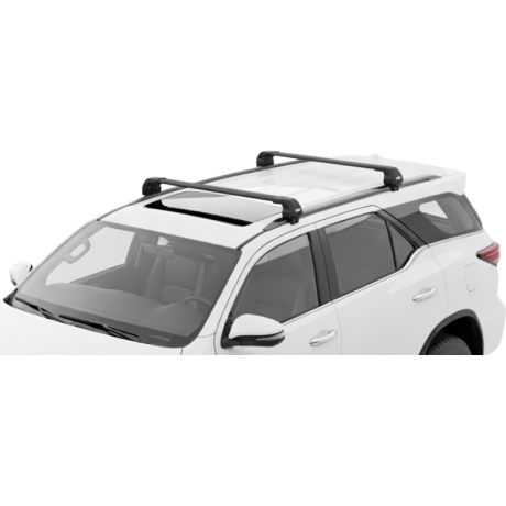 Barras THULE EDGE Flush para autos TOYOTA Fortuner desde 2016 negro
