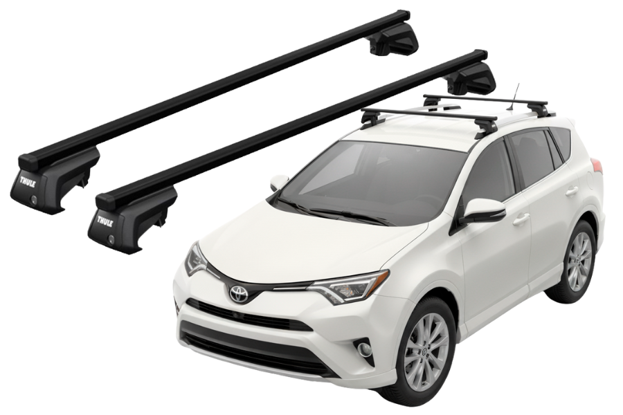 Barras THULE EVO SquareBar para autos TOYOTA RAV 4 2016 a 2018