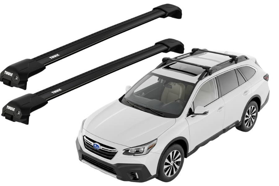 Barras THULE EDGE Flush para camioneta NISSAN Navara (D23) desde 2015 negro