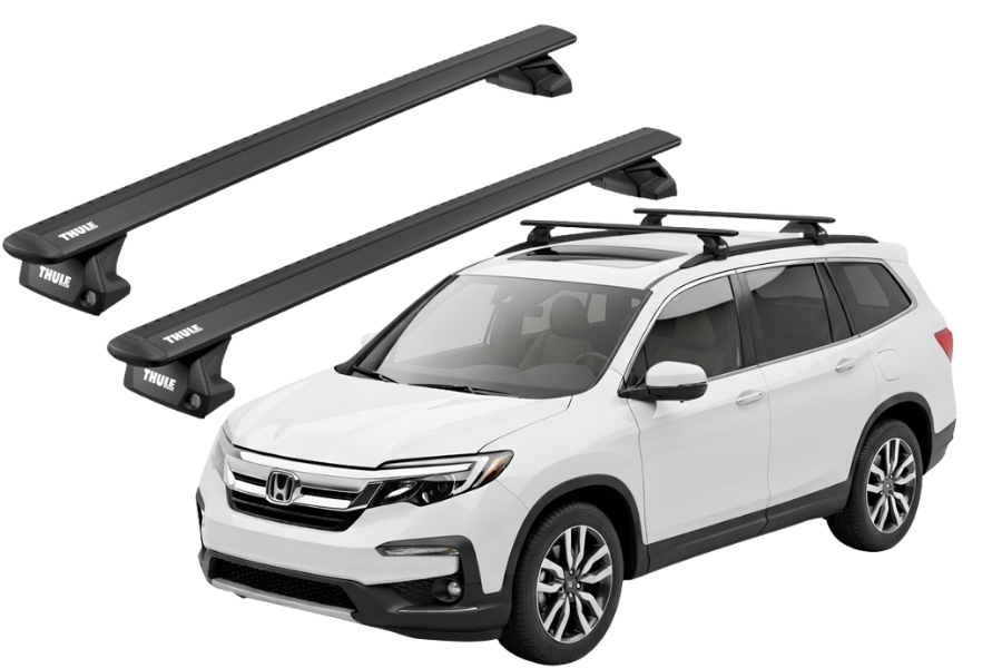 Barras THULE EVO WingBar para autos VOLVO XC90 desde 2015 negro