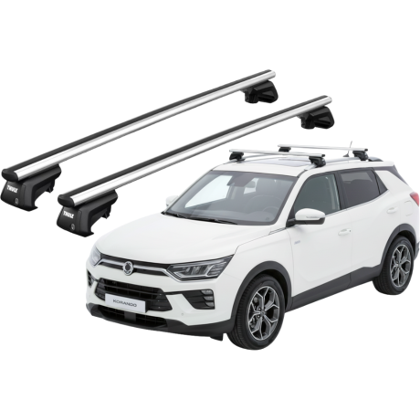 Barras THULE SmartRack XT AluBar para autos SSANGYONG Korando desde 2019 - 2021